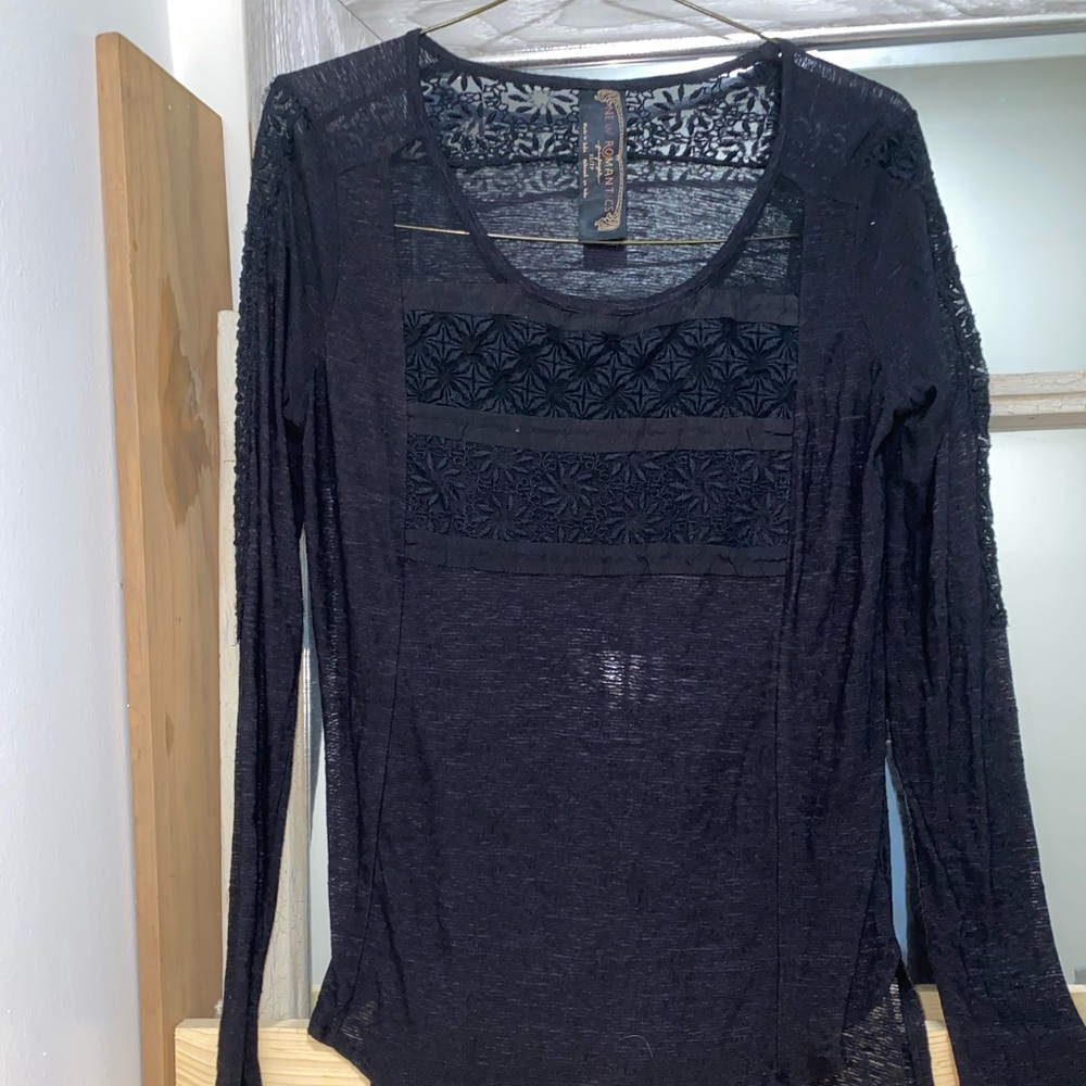 Free People Black Top